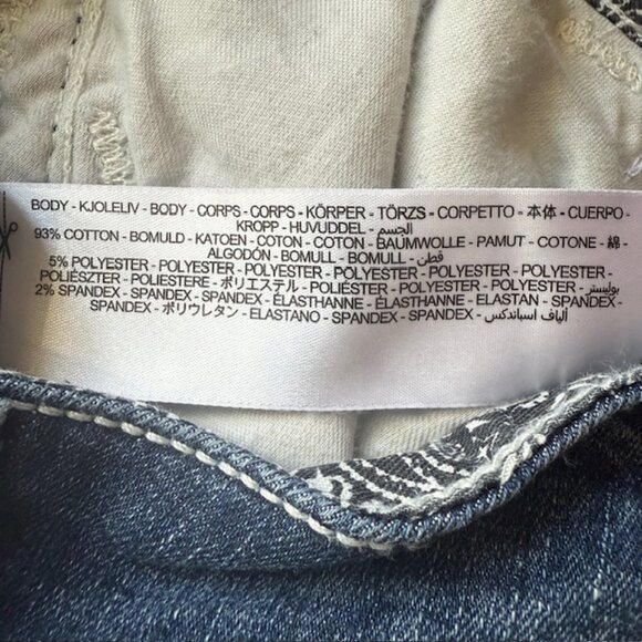 ARIAT π REAL Denim Mid Rise Bootcut Jeans Entwined Stitch Size 31L - Picture 8 of 15